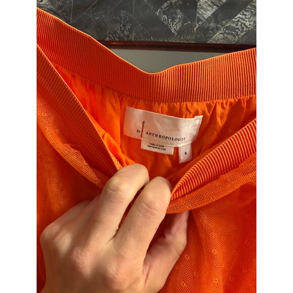 Anthropologie Evelyn Tulle Tiered Midi Maxi Skirt - Picture 5 of 8